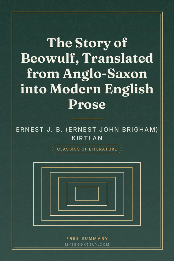 Cover of The Story of Beowulf, Translated from Anglo-Saxon into Modern English Prose