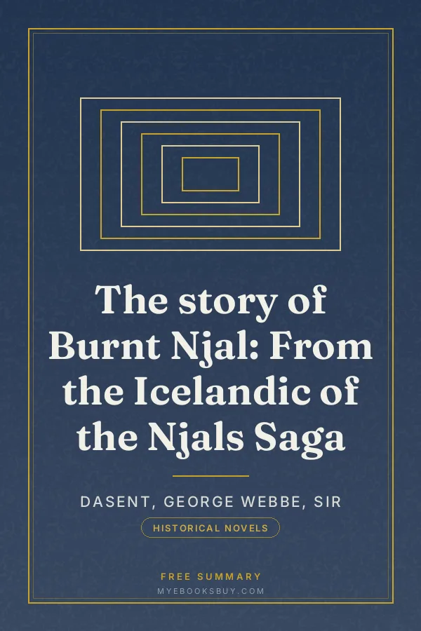 Cover of The story of Burnt Njal: From the Icelandic of the Njals Saga