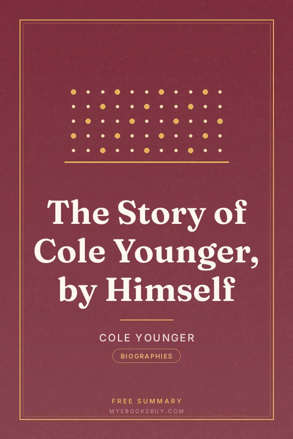 Cover of The Story of Cole Younger, by Himself