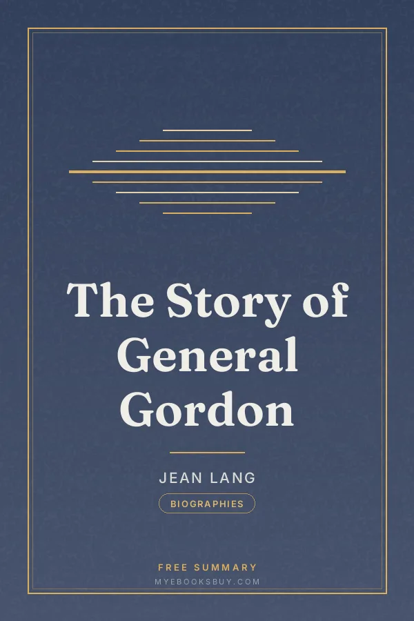 Cover of The Story of General Gordon
