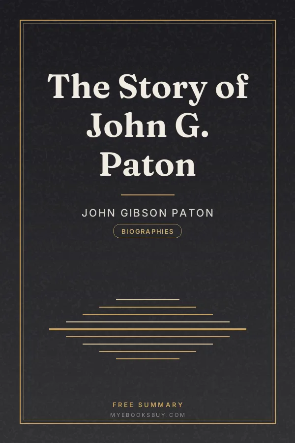 Cover of The Story of John G. Paton