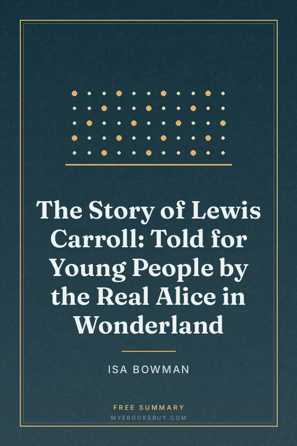 Cover of The Story of Lewis Carroll: Told for Young People by the Real Alice in Wonderland