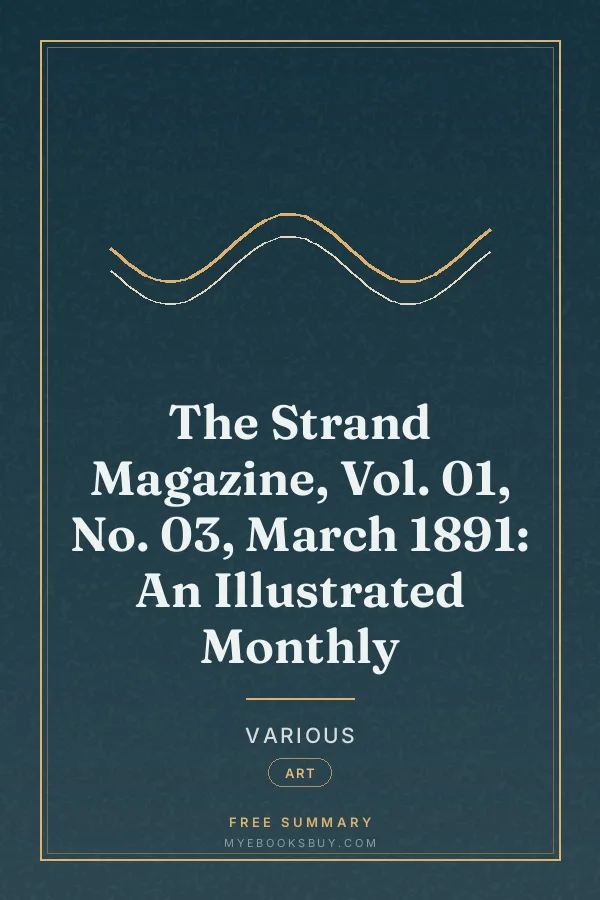 Cover of The Strand Magazine, Vol. 01, No. 03, March 1891: An Illustrated Monthly