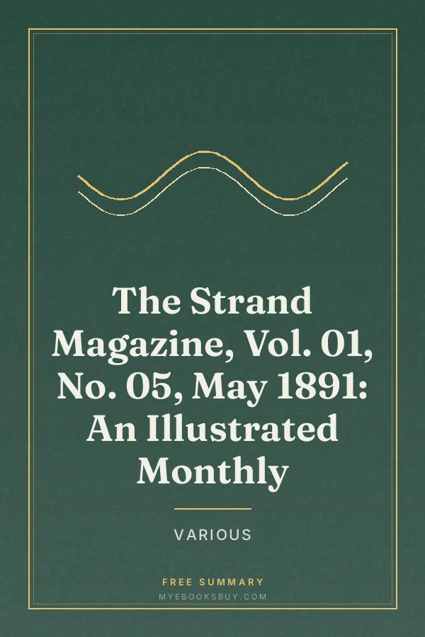 Cover of The Strand Magazine, Vol. 01, No. 05, May 1891: An Illustrated Monthly