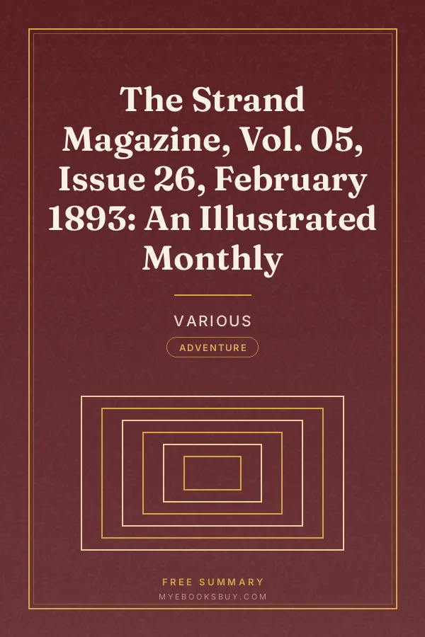 Cover of The Strand Magazine, Vol. 05, Issue 26, February 1893: An Illustrated Monthly