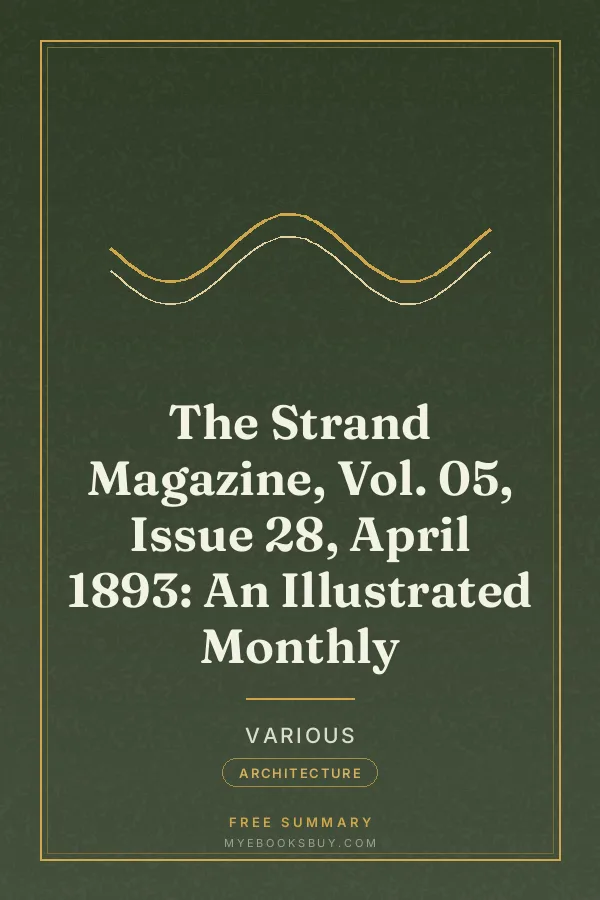 Cover of The Strand Magazine, Vol. 05, Issue 28, April 1893: An Illustrated Monthly