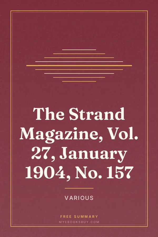Cover of The Strand Magazine, Vol. 27, January 1904, No. 157