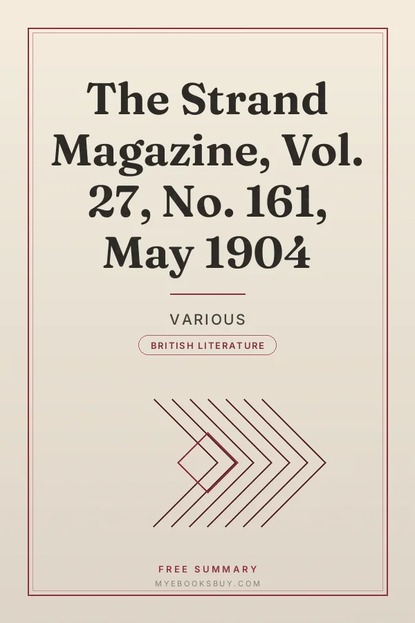 Cover of The Strand Magazine, Vol. 27, No. 161, May 1904