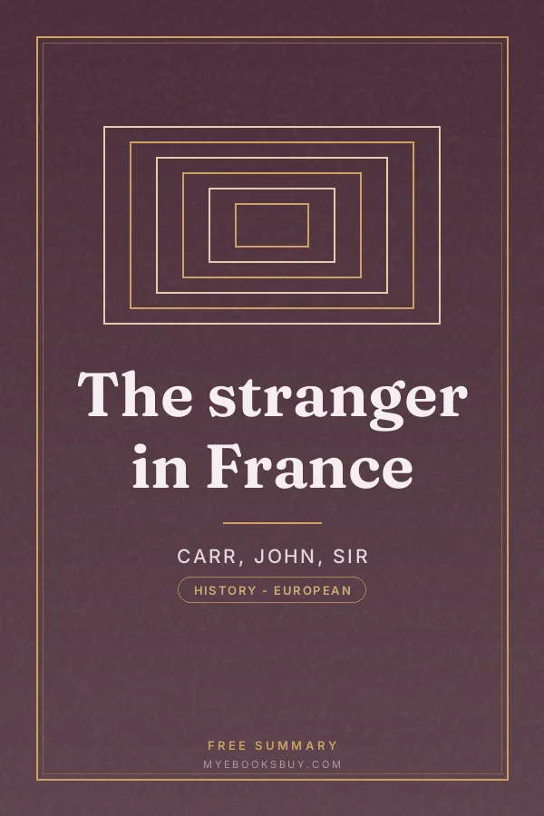 Cover of The stranger in France