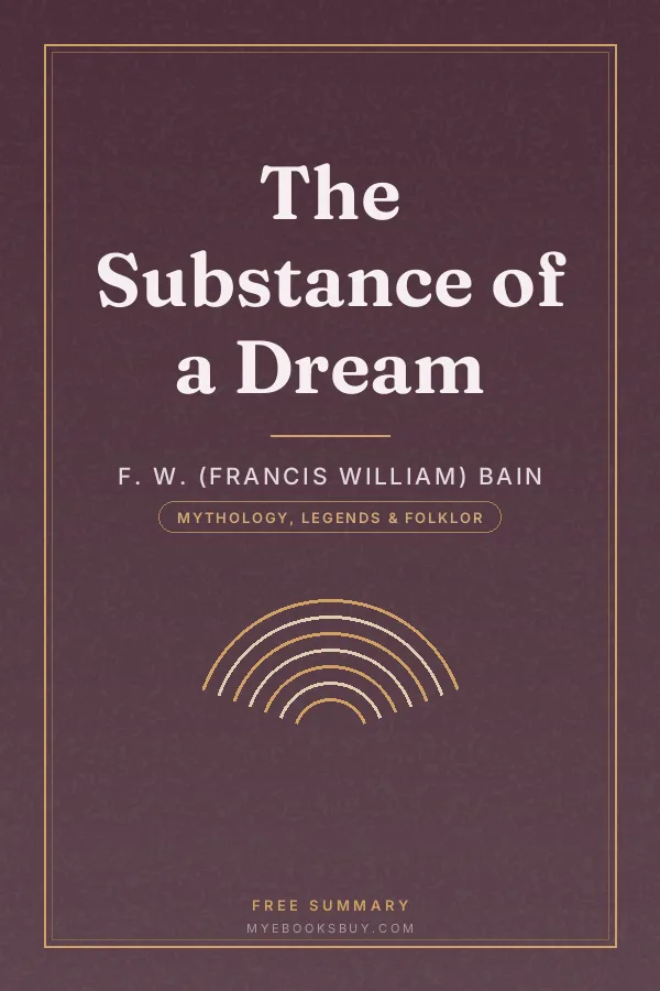 Cover of The Substance of a Dream