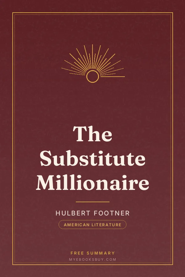 Cover of The Substitute Millionaire