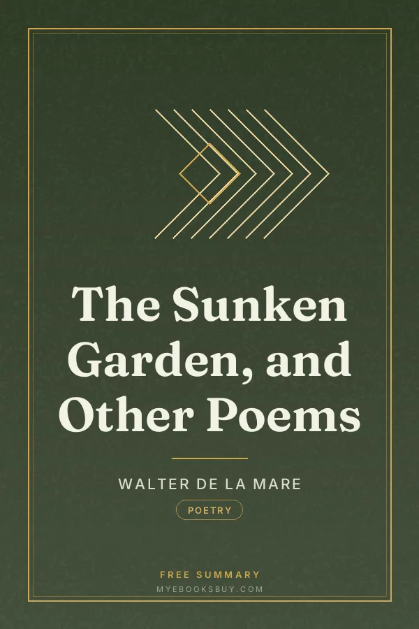 Cover of The Sunken Garden, and Other Poems