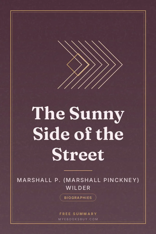 Cover of The Sunny Side of the Street