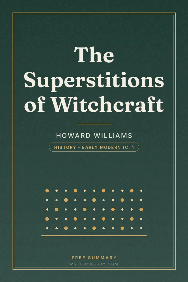 Cover of The Superstitions of Witchcraft