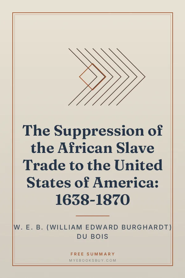 Cover of The Suppression of the African Slave Trade to the United States of America: 1638-1870