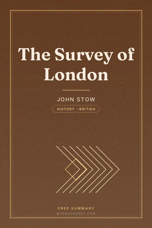 Cover of The Survey of London