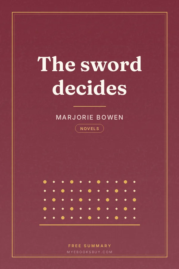 Cover of The sword decides