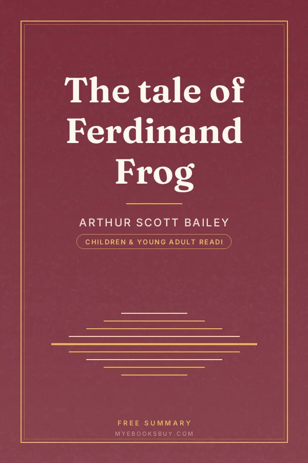 Cover of The tale of Ferdinand Frog