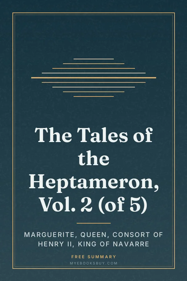 Cover of The Tales of the Heptameron, Vol. 2 (of 5)