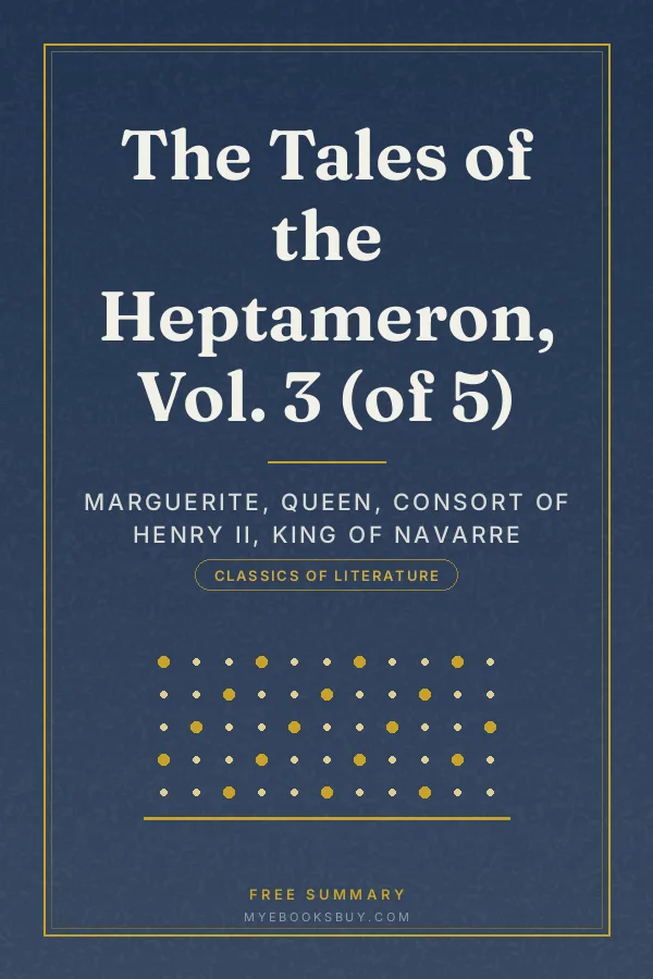 Cover of The Tales of the Heptameron, Vol. 3 (of 5)