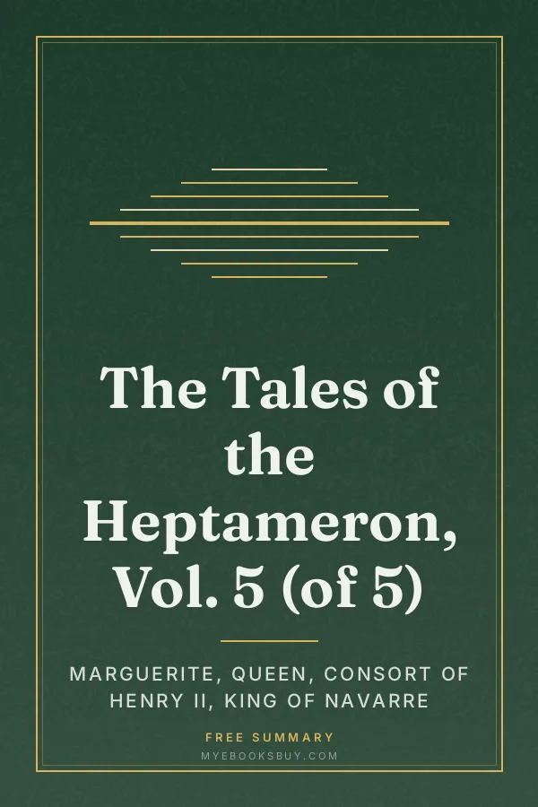 Cover of The Tales of the Heptameron, Vol. 5 (of 5)