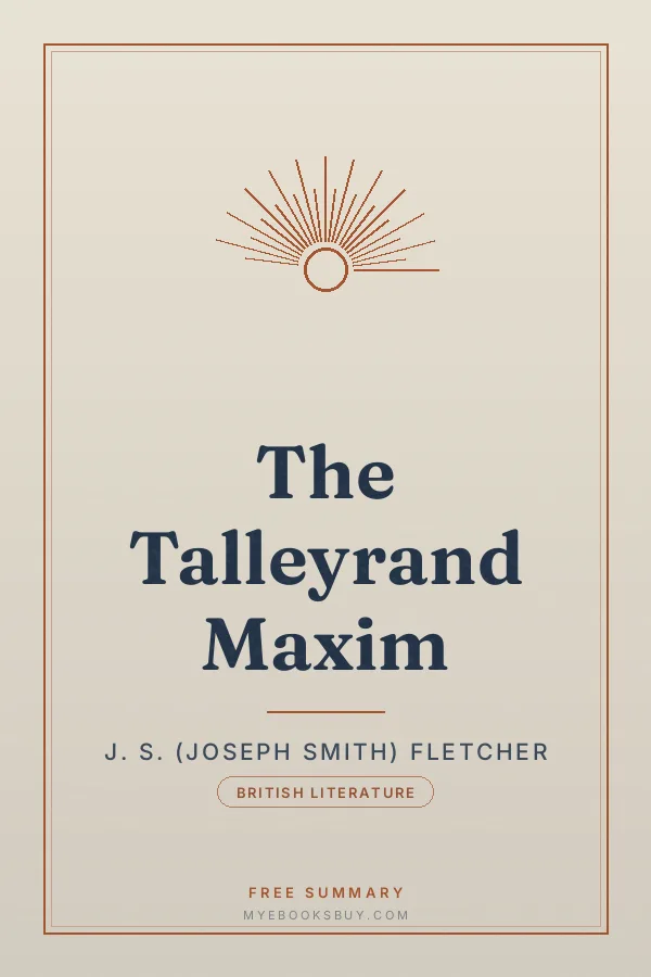Cover of The Talleyrand Maxim