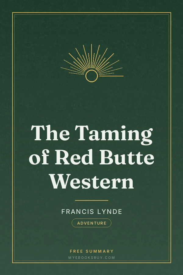 Cover of The Taming of Red Butte Western