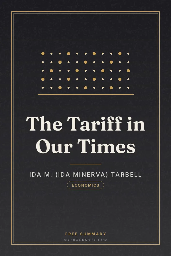 Cover of The Tariff in Our Times