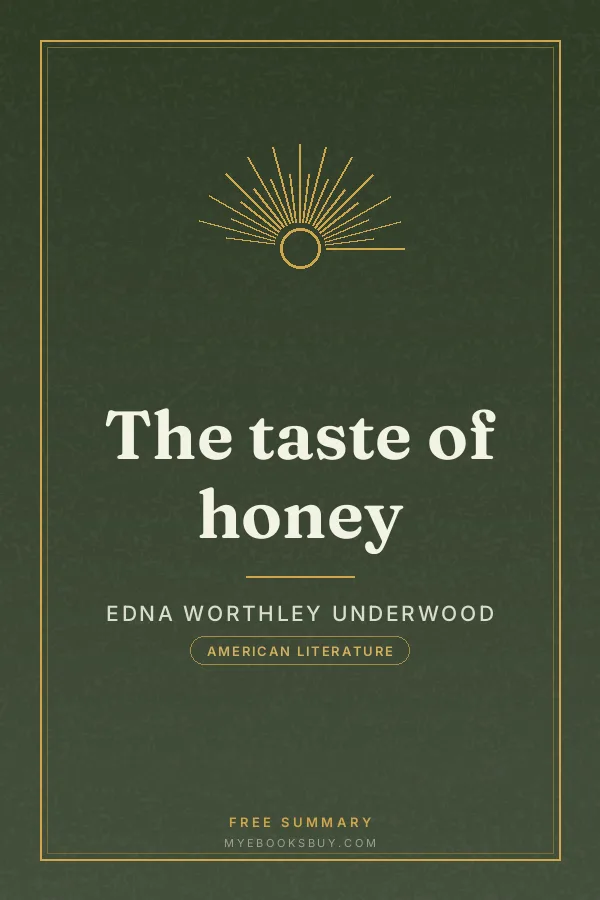 Cover of The taste of honey