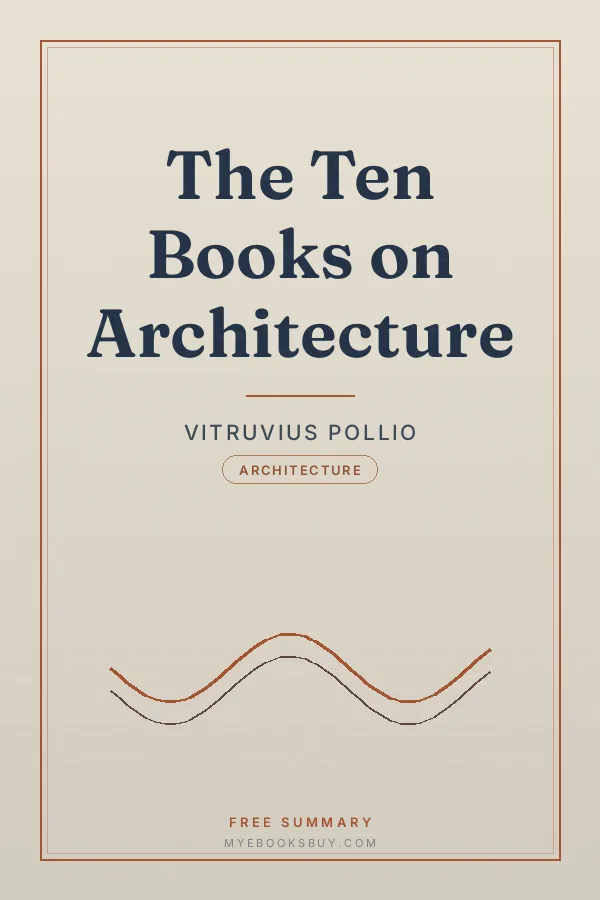 Cover of The Ten Books on Architecture