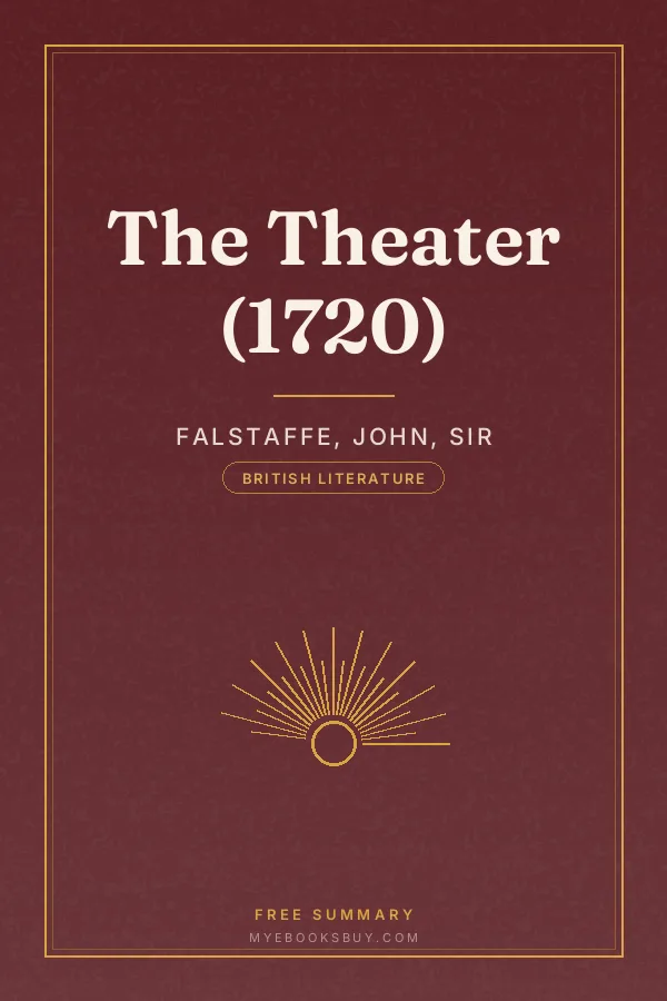 Cover of The Theater (1720)
