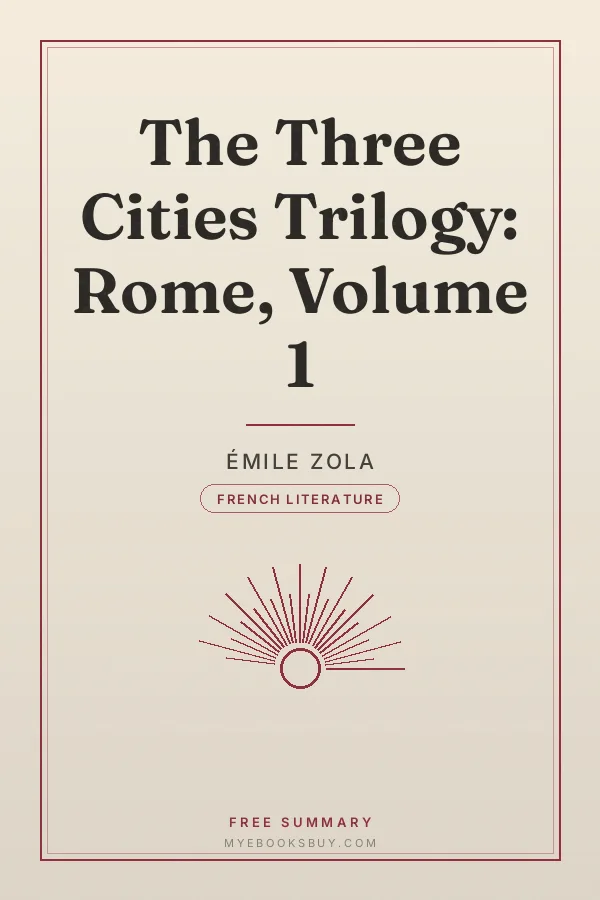 Cover of The Three Cities Trilogy: Rome, Volume 1