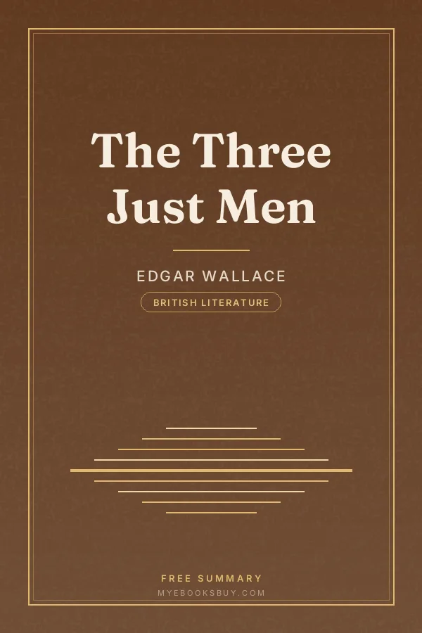 Cover of The Three Just Men