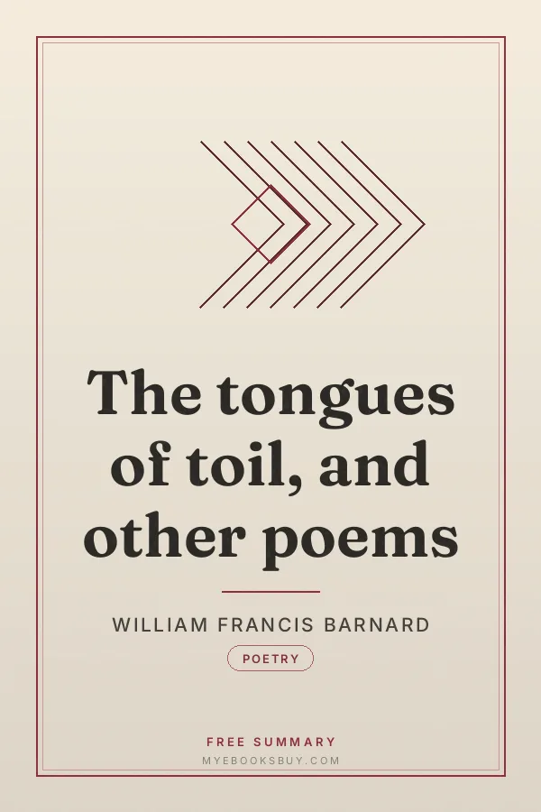 Cover of The tongues of toil, and other poems