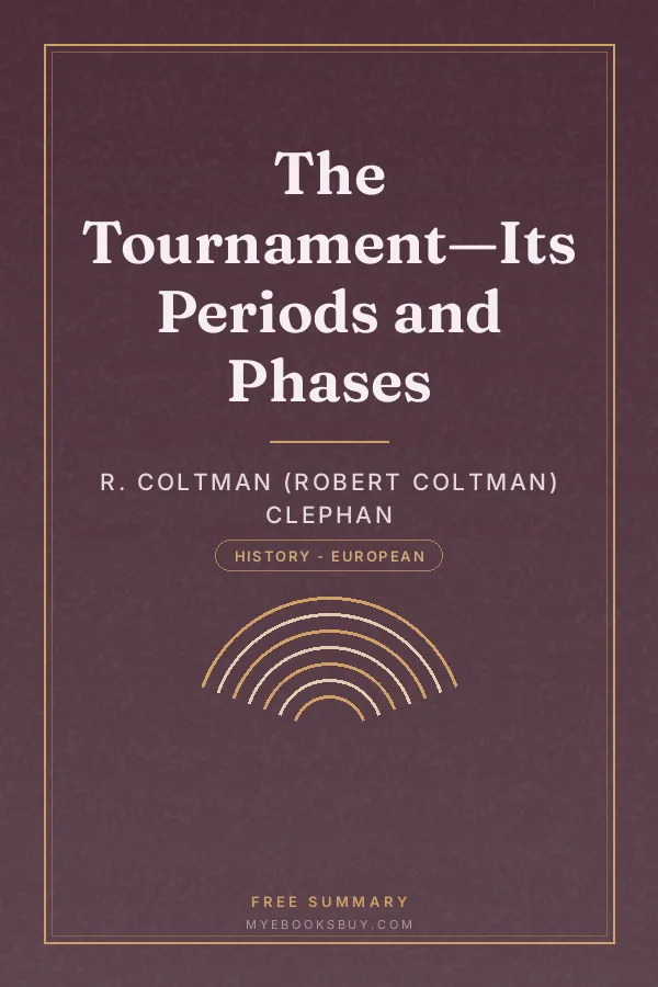 Cover of The Tournament—Its Periods and Phases