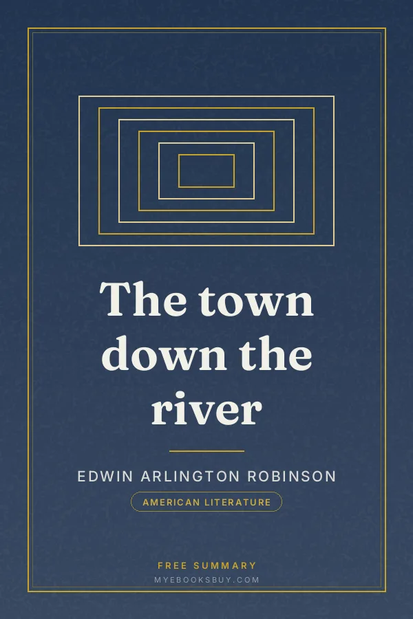 Cover of The town down the river