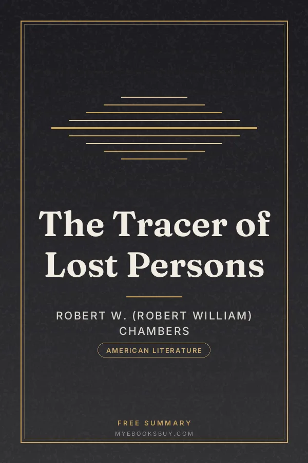 Cover of The Tracer of Lost Persons