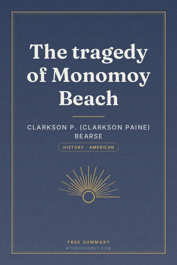 Cover of The tragedy of Monomoy Beach