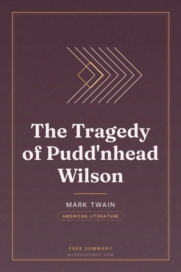 Cover of The Tragedy of Pudd'nhead Wilson