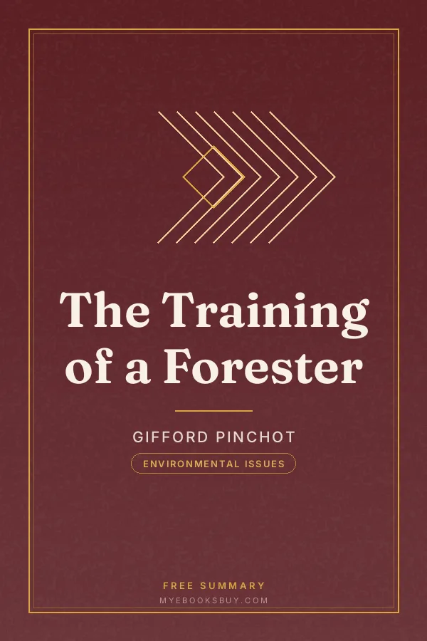 Cover of The Training of a Forester
