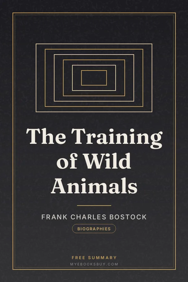 Cover of The Training of Wild Animals