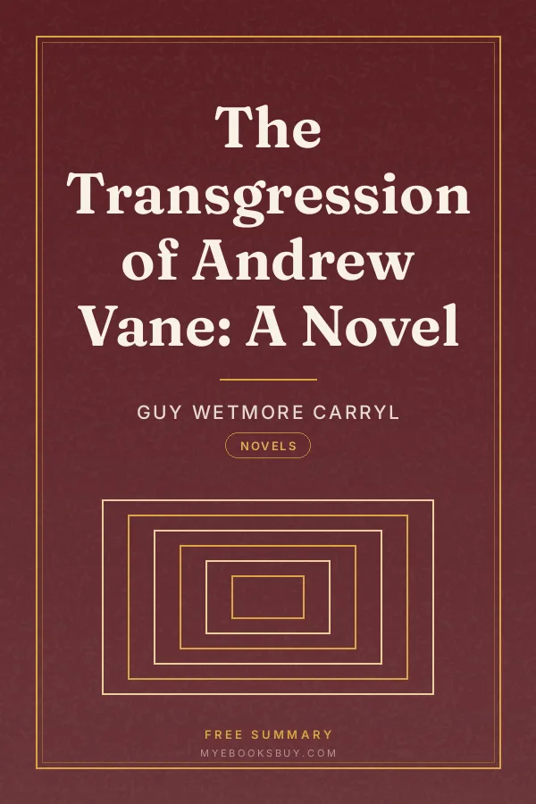 Cover of The Transgression of Andrew Vane: A Novel