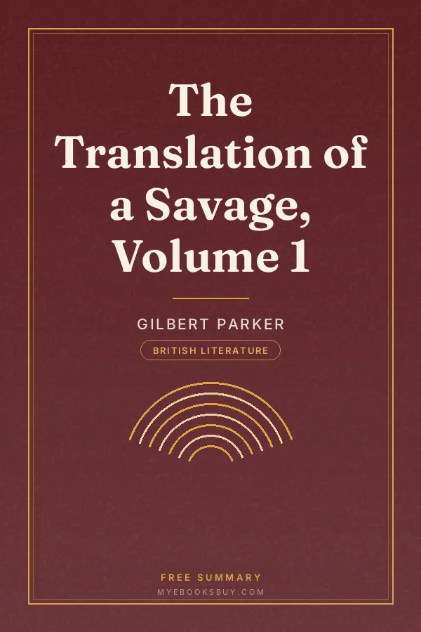 Cover of The Translation of a Savage, Volume 1