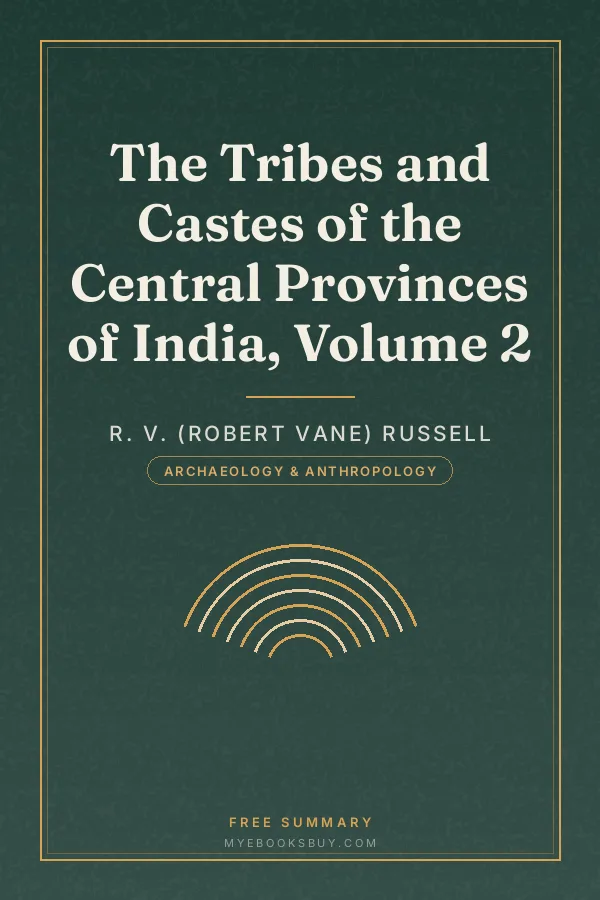 Cover of The Tribes and Castes of the Central Provinces of India, Volume 2