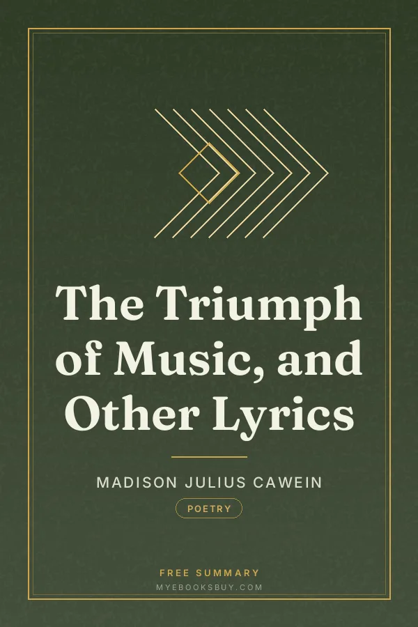 Cover of The Triumph of Music, and Other Lyrics