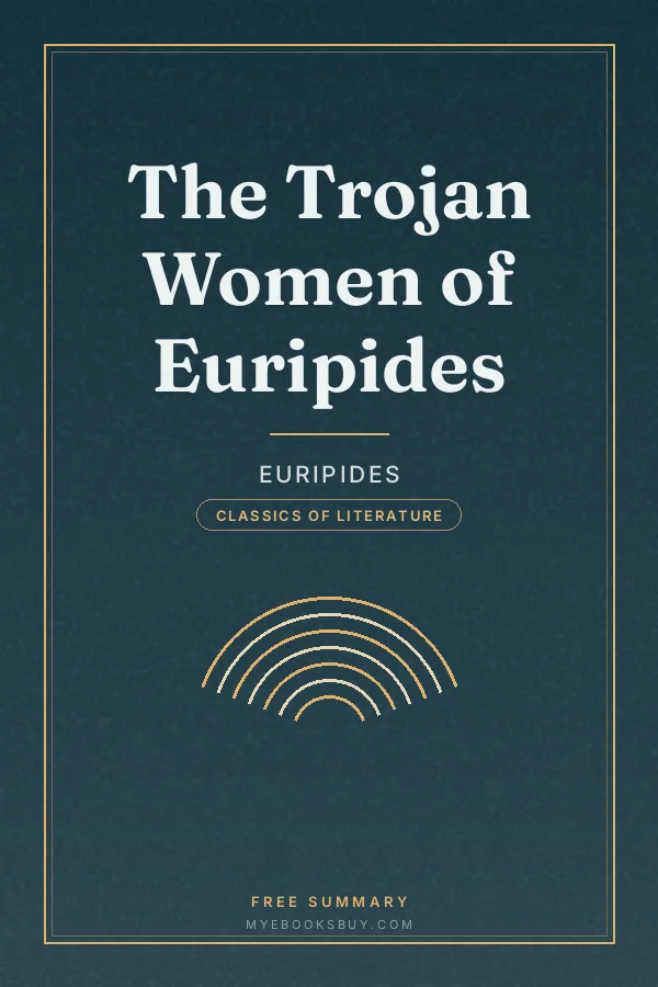 Cover of The Trojan Women of Euripides