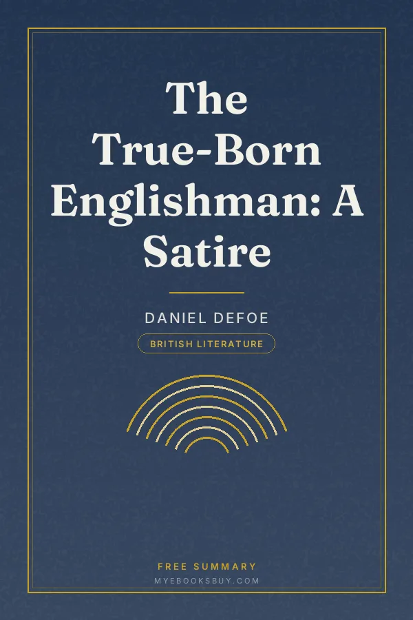 Cover of The True-Born Englishman: A Satire