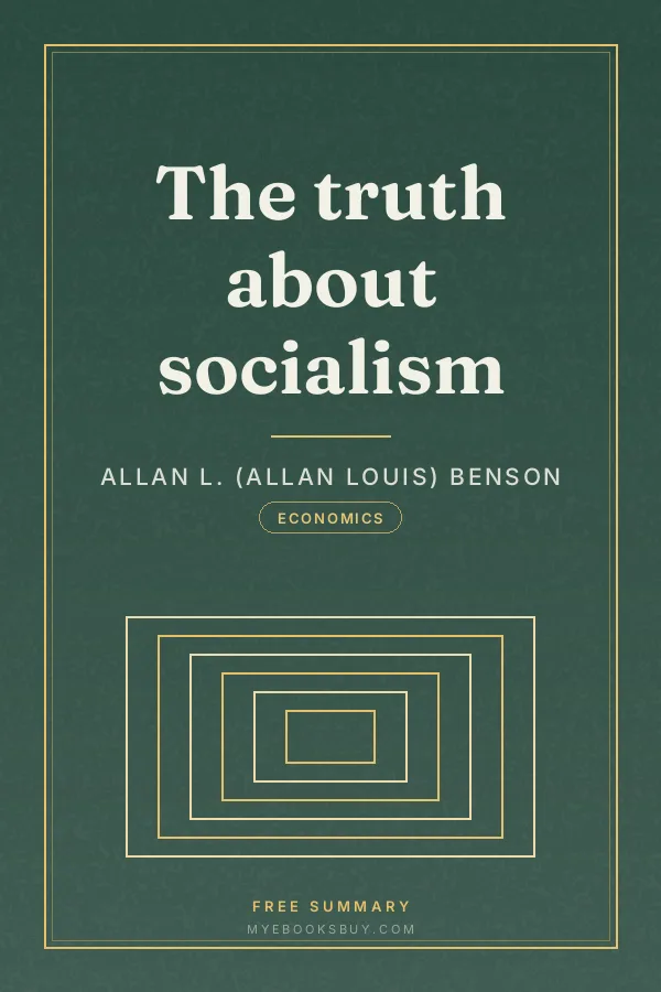Cover of The truth about socialism