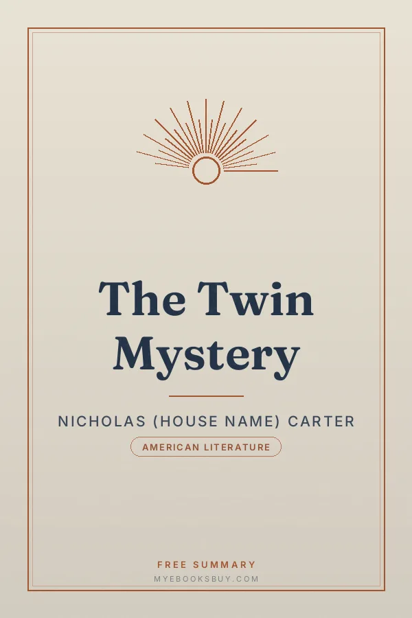 Cover of The Twin Mystery