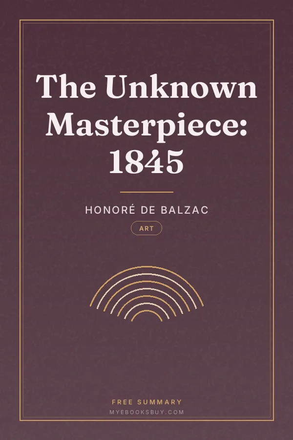 Cover of The Unknown Masterpiece: 1845